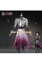 Identity V Doctor Emily Dyer Antimony Purple Cosplay Costume